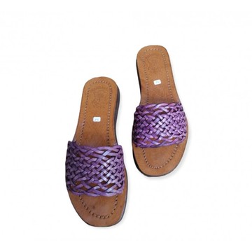 Sandale en cuir véritable haute qualité fait main mode femme