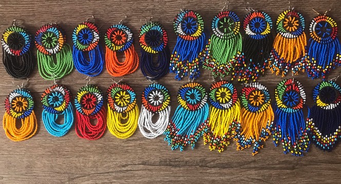 20 earrings/Wholesale earrings/earrings/african earrings/beaded earrings/african earrings