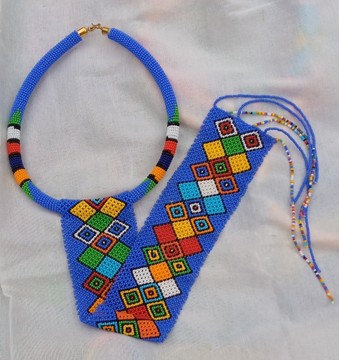 Collier pendentif long/colliers zoulou/collier maasai/chaîne pendentif africain