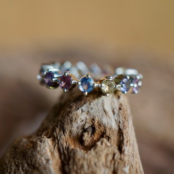 Multi Sapphire ring