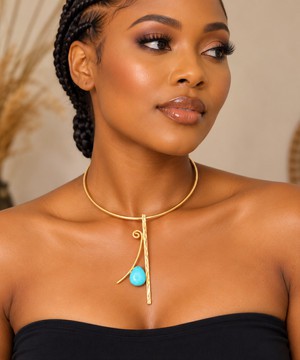 Collier Muse turquoise