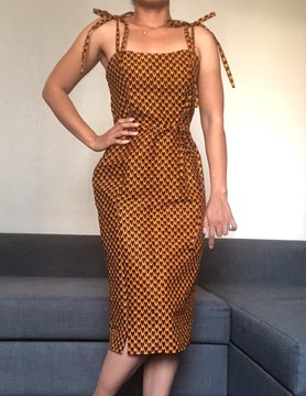 Robe wax bougie midi