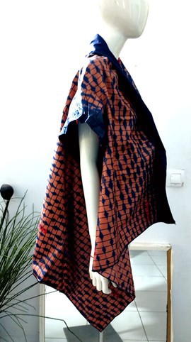Wax coton afro kimono