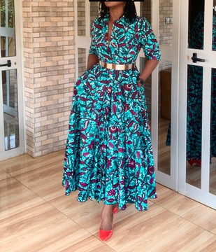 Makeva maxi dress