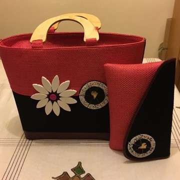 African women handbag set