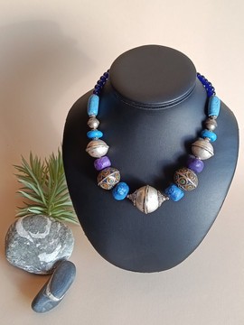 "Barber". Designer necklace.