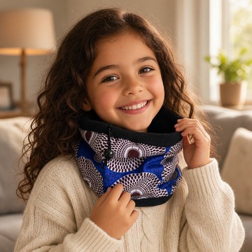 Children’s neck warmer, unisex (ages 2–12)