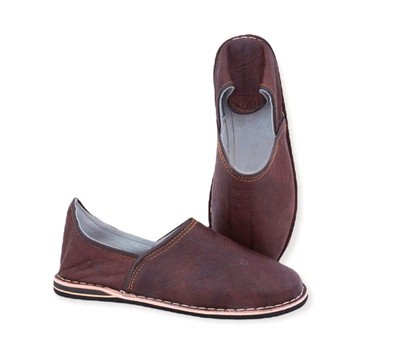 Handmade original leather slipper