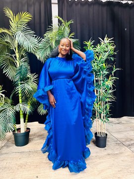 Robe Boubou ample en Soie