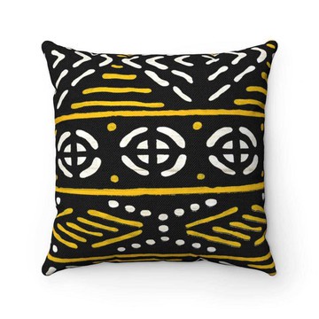 (2 Sets) - Bogolan Tribal Pillow Cover | African Bedroom(MORE SIZES AVAILABLE)