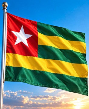 Drapeau Togo