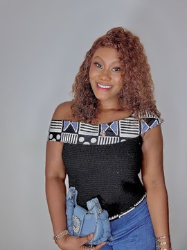 Corset en laine et wax