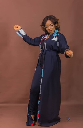 Kimono long avec pantalon