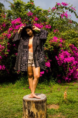 Repurposed Bogolan Patchwork Cloak (Pre-Order)