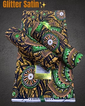 Grand Glitter Super wax Vlisco/Ankara wax/ Ankara Print