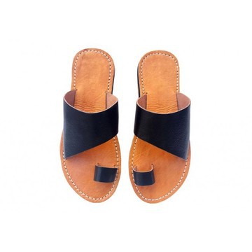 Real leather sandal for women