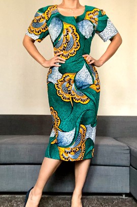 Robe vert
