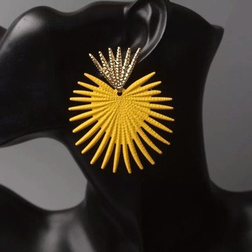 "Yellow" earrings