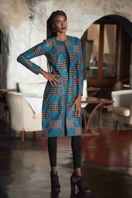 Ife jacket (checkered)
