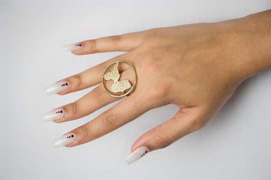 Magnifique bague « Ma Guadeloupe »