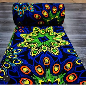 Ankara Wax Fabric 6 yards/African Fashion/ African fabric/ African dress