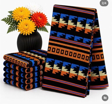 Omidan Ankara kente, 💯 Cotton