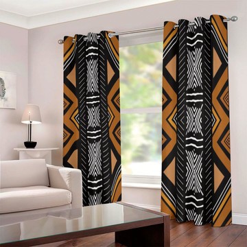 Cultural Unique Bath Mat White and Black Bathroom Rug (LARGER SIZES AVAILABLE)