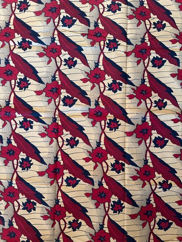 African wax fabric