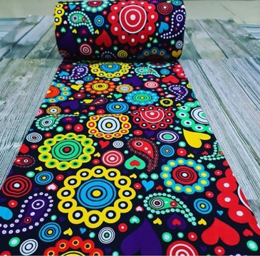 Zura Ankara fabric cotton Ankara wax,  6 yards