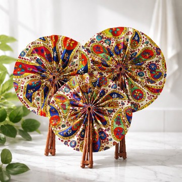 WAX LEATHER FANS