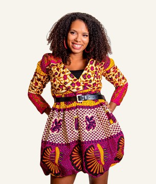 Ankara skater dress| Ankara Stylist Gown| Ankara Party Gown| Gifts For Her| Gifts For Mom