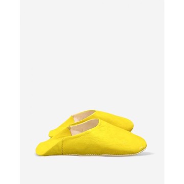 Ballerine en cuir véritable fait main
