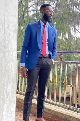 Two piece suit for men