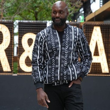 African Print Mens Bomber Jackets Street Styled Jacket Dashiki Custom Made Nigerian Outfits