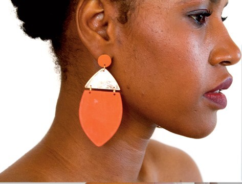 Earrings "The Kenyan"