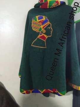 African Women Winter Ponchos.