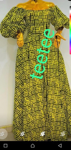 Robe longue africaine Brkkytee Maxi, robe libre africaine