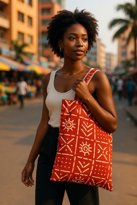 Sac fourre-tout en cire
