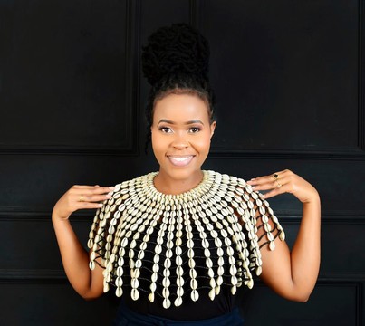Collier naturel en coquillages cauris, collier bohème, collier de perles, bijou africain.