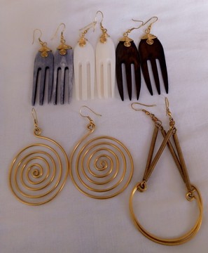 African earrings/ women jewelry/ handmade earrings