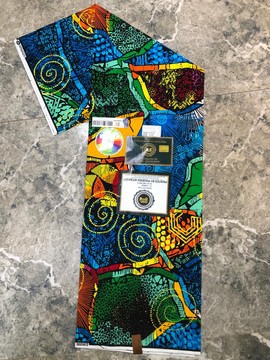Titi cool Ankara fabric 6yards 💯 cotton