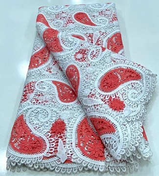 Cord Lace fabric 5 yards