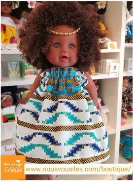 Poupée noire Amy-Rosemary Colibri Dolls - WAX BRILLANT