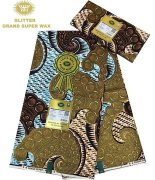 Grand Glitter Super wax Vlisco/Ankara wax/ Ankara Print