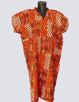 Robe boubou caftan imprimée coton