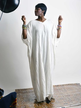 caftan blanc