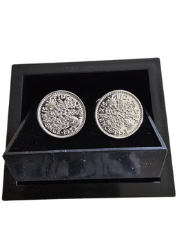 Black Octagonal Faceted Cufflinks