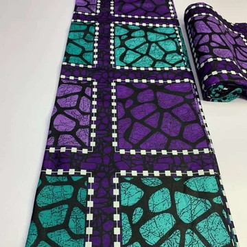 Wax Africain Ankara 006 100% coton 6 yards