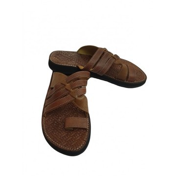 Men's sandal in genuine leather