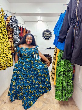 Off-Shoulder Maxi dress